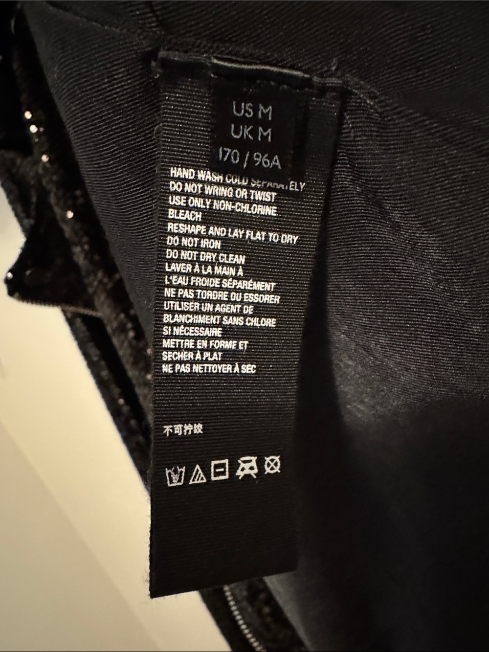 We the Free Sequin Moto Jacket - Black size M - Picture 3 of 7